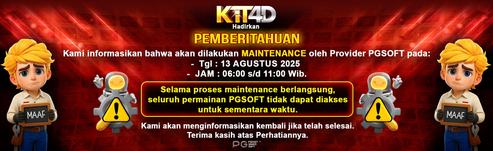 KIT4D MAINTANCE