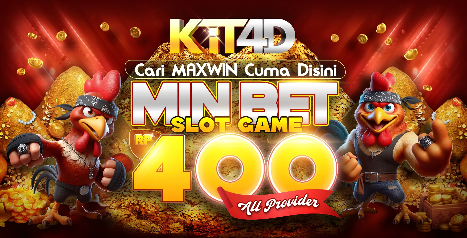 BANNER MIN BET 400 PERAK